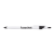 The Cougar Promotional Pen Custom Imprinted With Logo - White with Black