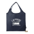 Bungalow RPET Foldable Shopper Tote - Navy