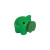 Custom PVC Large Nose Piggy Bank - Green