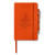 Custom CORE365 Soft Cover Journal And Pen Set - Campus Orange