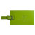 Custom Leeman Whitney Luggage Tag - Lime Green