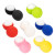Custom Round Soft Touch Lip Balm - Colors (Open)