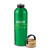 Custom 24oz Vigor Aluminum Bottle With Bamboo Lid  - Green