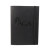 Custom Leeman Tuscany Refillable Journal - Black