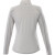 Women's TAZA Performance Knit Quarter Zip with Thumb Holes - Silver Heather - Back