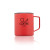 Custom 13.5 oz. Kenai Powder Coated Travel Mugs - Red