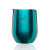 11 oz Largo Stemless Wine Glass with Lid  - Teal