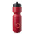 28 oz. Push Cap Plastic Water Bottles  - Red