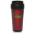 Custom 16 oz. Stainless Steel Insulated Travel Mugs - Red