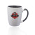 Custom 12 oz. Java Two-Tone Personalized Coffee Mugs - Black