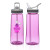 Custom 22 oz. Sports Water Bottles With Straw - Fuchsia