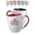 16 oz. Miami Two-Tone Personalized Bistro Mugs - All Colors