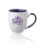 16 oz. Miami Two-Tone Personalized Bistro Mugs - Purple