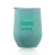 11 oz Largo Stemless Wine Glass with Lid  - Mint