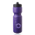 28 oz. Push Cap Plastic Water Bottles  - Purple