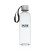 Custom 17 oz. Genie Plastic Water Bottle with Strap - Black