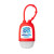Custom Hand Sanitizer with Silicone Strap - Red