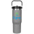 Custom 30oz. Stainless Steel Insulated Mug with Handle - Gray