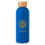 Custom 17 Oz. Blair Stainless Steel Bottle With Bamboo Lid - Blue