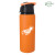 Custom 24 oz. Velvet Touch Aluminum Bottle - Orange