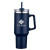 Custom 40 oz. Double Wall Tumbler with Handle and Straw - Navy Blue