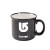 Custom Camping Mug 15oz - White with Black