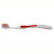 Custom Toothbrush With Tongue Scraper - Red