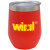Custom 12 oz Vacuum Wine Cup - Red