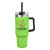 Custom 40 Oz. Full Color Intrepid Stainless Steel Tumbler - Lime Green