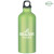 Aluminum Bike Bottle - 20 Oz - Screen Printed - Metallic Green