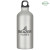 Aluminum Bike Bottle - 20 Oz - Screen Printed - Silver