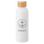 Custom 17 Oz. Blair Stainless Steel Bottle With Bamboo Lid - White