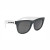 Custom Sunglasses (Black Frame) - White