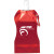 Custom Wave Collapsible Water Bottle - Red