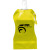 Custom Wave Collapsible Water Bottle - Yellow