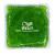 Custom Square Gel Bead Hot/Cold Pack - Lime Green