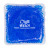 Custom Square Gel Bead Hot/Cold Pack - Blue