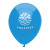 11" AdRite Basic Color Economy Line Latex Balloon - Blue
