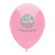 11" AdRite Basic Color Economy Line Latex Balloon - Pink