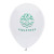 11" AdRite Basic Color Economy Line Latex Balloon - White