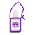Custom Travel Sanitizer With Adjustable Silicone Strap - Purple