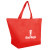 Custom Eco Non-Woven Shopping Tote - Red