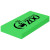 Custom Erasers - Neon Green