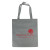 Custom Eco Savings Non-Woven Tote - Gray