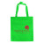 Custom Eco Savings Non-Woven Tote - Lime Green