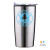 Custom 20 oz Economy Stainless Steel Tumbler With Plastic PP Liner - Silver