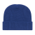 Custom Ribbed Knit Cap with Cuff - True Royal