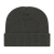 Custom Ribbed Knit Cap with Cuff - Dark Heather