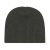 Custom Ribbed Knit Beanie - Dark Heather