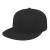 Custom Flexfit Full Fabric Performance Cap - Black